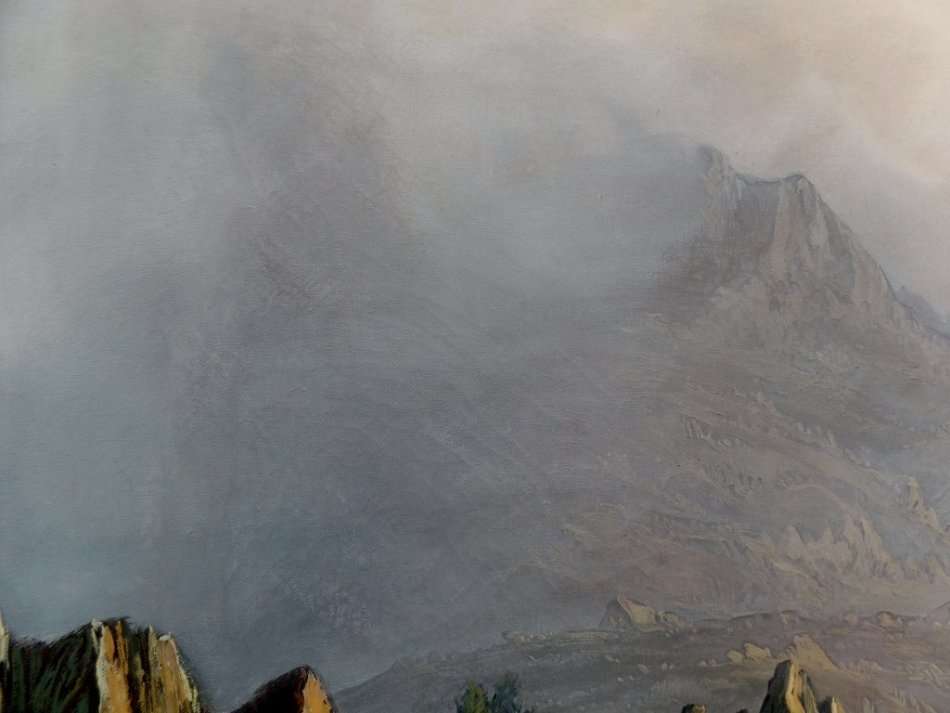 GERRIT ROON - HUGE DIMENSIONS - 117 cm x 78.5 cm - FRAMED - REDUCED!