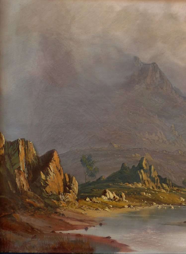 GERRIT ROON - HUGE DIMENSIONS - 117 cm x 78.5 cm - FRAMED - REDUCED!