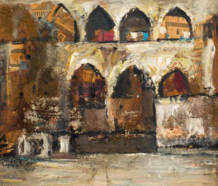 SIDNEY GOLDBLATT (SA 1919-1979) - ARCHES - FREE COURIER SHIPPING TO YOUR DOOR!