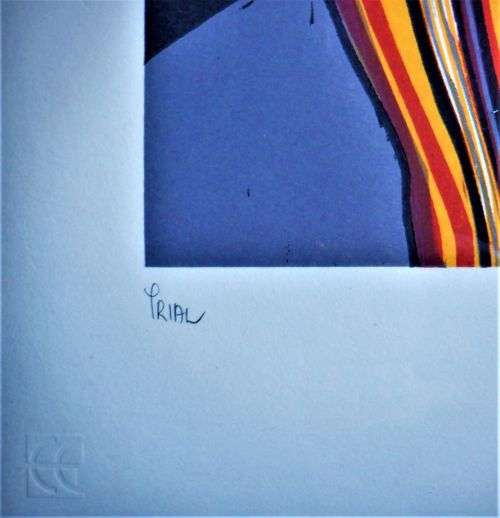 CECIL SKOTNES - COLOUR WOODCUT TRIAL