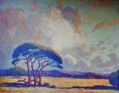 PIERNEEF PRINT IN ORIGINAL FRAME