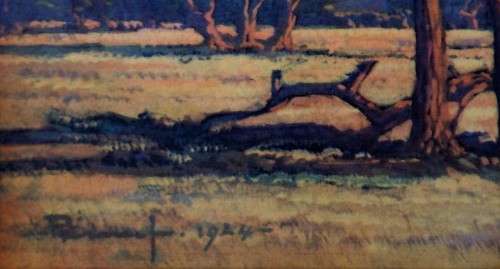 PIERNEEF PRINT IN ORIGINAL FRAME