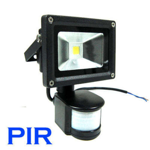 10 W  Led flood light with motion sensor