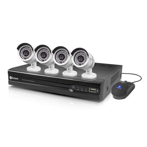 --4 Camera  CCTV Security Recording System-- With Internet & 3G Phone Viewing-- HDMI --