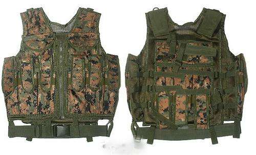 Pod Vest. German Flecktarn Digi Camo