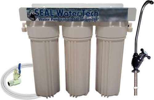 Triple Under-Counter 10" Water Purifier