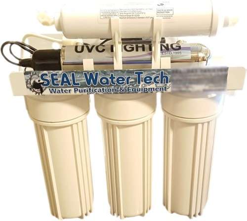 5 Stage Under-Counter 10" Water Purifier with UV Sterilization