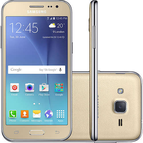 BRAND NEW (GOLD) SAMSUNG GALAXY J2 DUAL SIM  (4.7" SCREEN, LTE, QUAD CORE, 8GB ROM, 1GB RAM!)