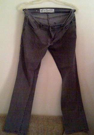 RT Bootleg Grey Jean - Size 34