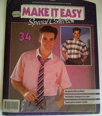 Vintage MAKE IT EASY Pattern Special Collection 34