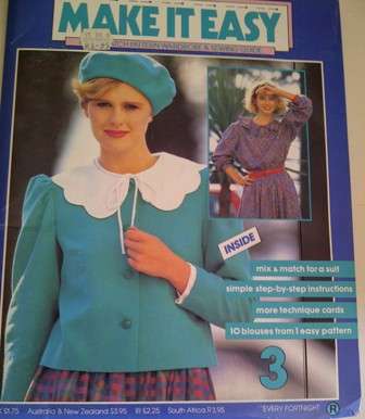 Vintage MAKE IT EASY Pattern 3