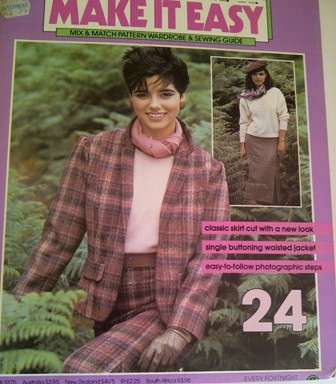 Vintage MAKE IT EASY Pattern 24