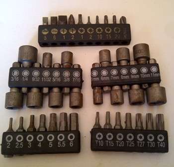 Bunch of Drill Bits & Socket Heads