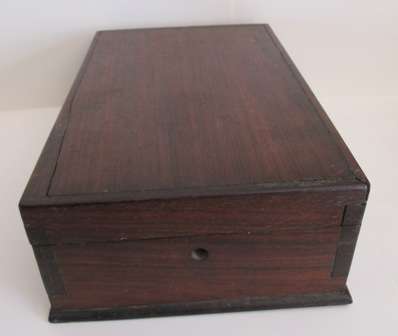 Solid Wooden Box with Compartments