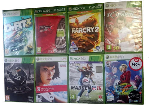Xbox 360 Games (set of 8)