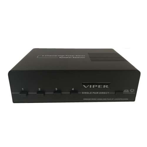 Viper 4-way High Power Stereo Speaker Selector Switch