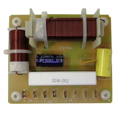 Viper 3-Way Passive Crossover Cards 400W Max 8 ohm (Pair)