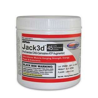 USP Labs - Jack3d (Classic Fruit Punch,250g)