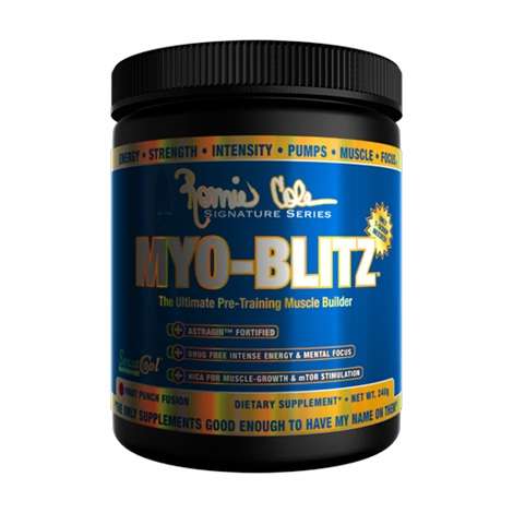 Ronnie Coleman Signature Series-Myo-Blitz (Fruit Punch,240g) "+FREE SAMPLE INSIDE"