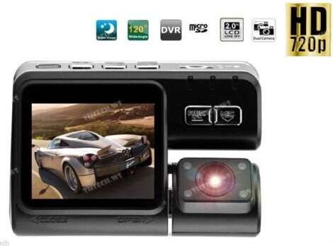 Car Camera DVR Full HD 1280P Advanced Chip G-Sensor Swinglens with Remote Control Night Version