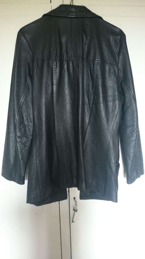 Powerhouse Black Nappa Leather Jacket