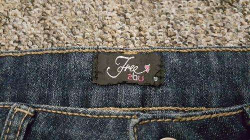 Free2BU Denim Short with Bling