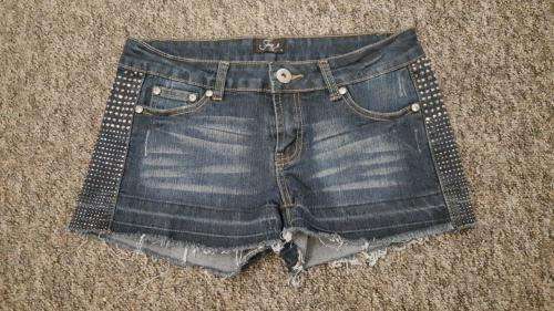 Free2BU Denim Short with Bling