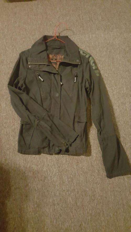 Bench Grey / Green Jacket