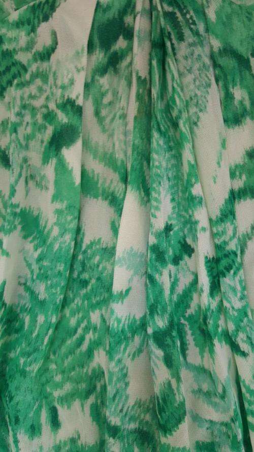 Vintage Stuttafords Leaf Pattern Dress - Size 36