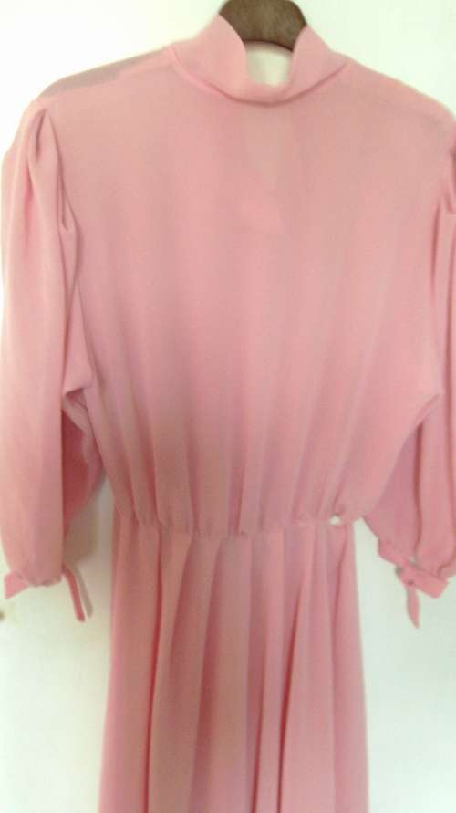 Vintage Rose Sleeveless, evening Dress