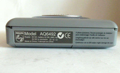 SONY AIWA XP-ZV71 PORTABLE CD PLAYER MP3 WALKMAN