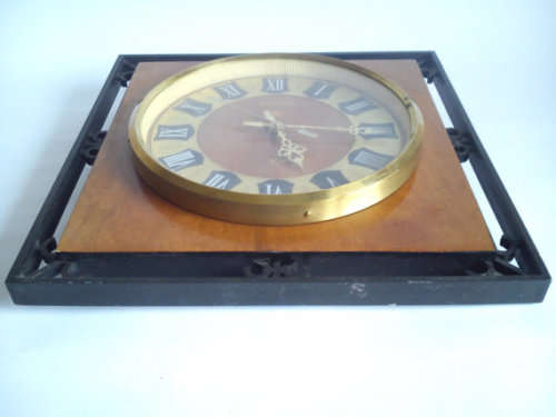 Vintage Soviet wall clock Jantar - Made in USSR - Working