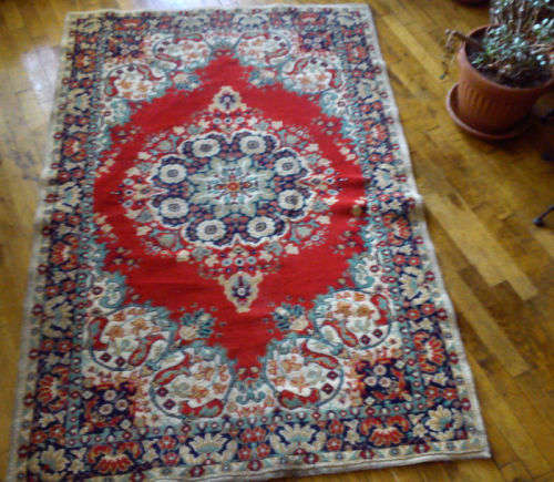 Vintage Persian rug - 150 x 1 00 cm