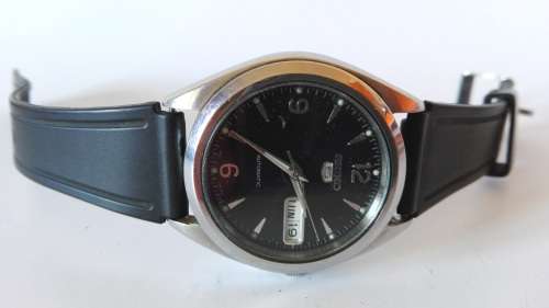 Vintage Men's Seiko 5 Automatic Wrist Watch, Day Date indicator