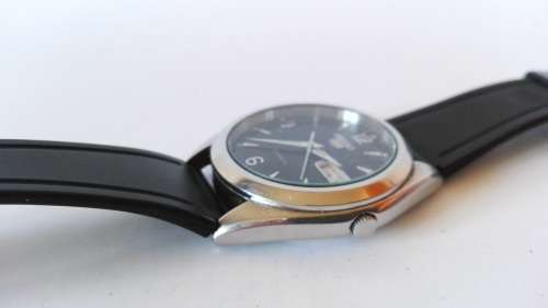 Vintage Men's Seiko 5 Automatic Wrist Watch, Day Date indicator