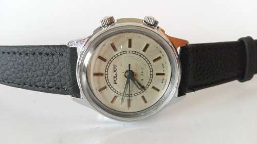 Vintage Soviet Men's wrist watch Poljot alarm
