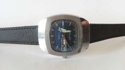 Poljot, vintage Soviet watch, day date