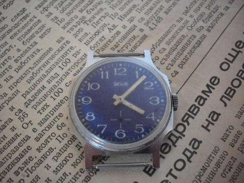 Vintage Soviet men's wrist watch Zim, mechanical watch, Working