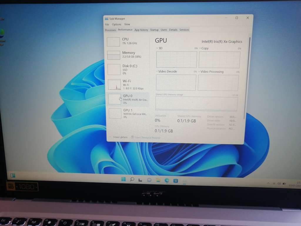 **BARGAIN BUY**MINT ACER ASPIRE 5 11th GEN i7, 16GB RAM, 512 SSD+1TB HDD+2GB GRAPHICS-GRAB IT@R7999!