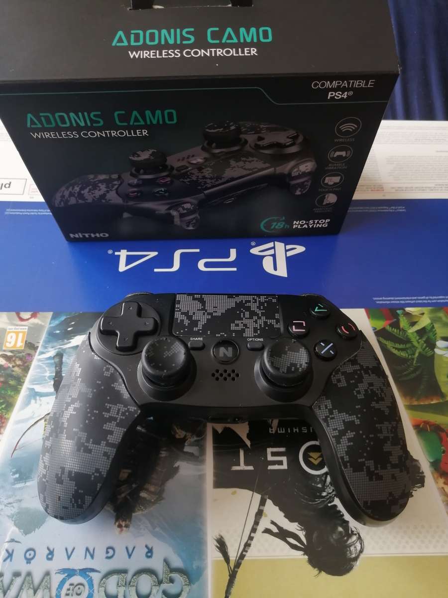 Nitho ADONIS BT CONTROLLER CAMO Compatible PS4 - PS3 - SWITCH - PC