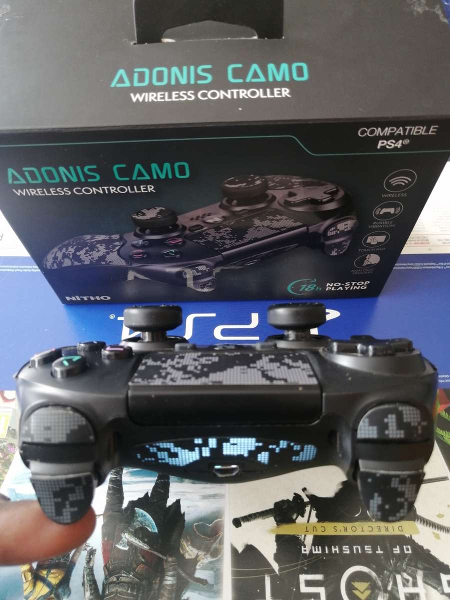 Nitho ADONIS BT CONTROLLER CAMO Compatible PS4 - PS3 - SWITCH - PC