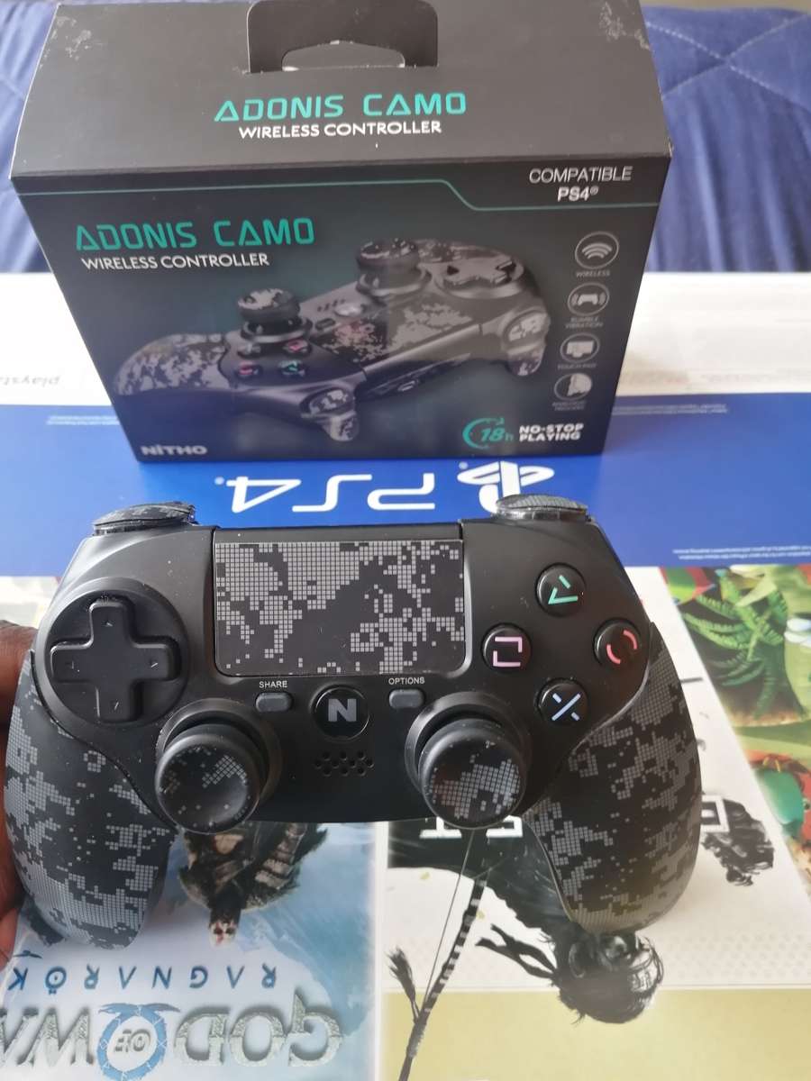 Nitho ADONIS BT CONTROLLER CAMO Compatible PS4 - PS3 - SWITCH - PC