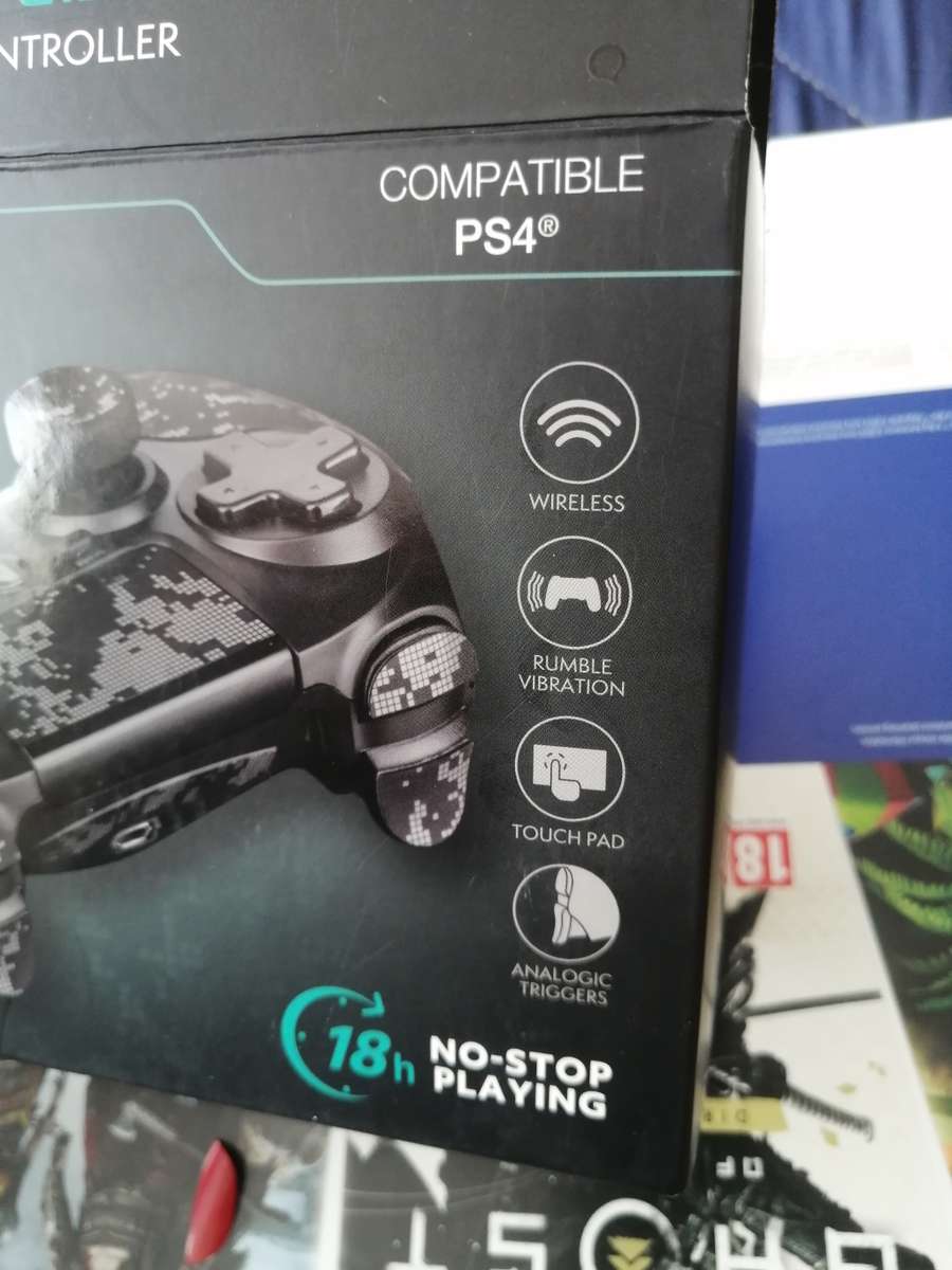 Nitho ADONIS BT CONTROLLER CAMO Compatible PS4 - PS3 - SWITCH - PC