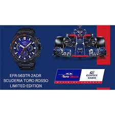 CASIO Watch - Edifice Toro Rosso EFR-563TR-2ADR (Limited Edition)
