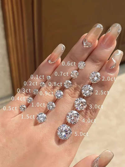 2.0CT D VVS LOOSE MOISSANITE STONES The highest quality moissanite loose stones for the lowest price