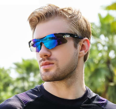 Cycling Glasses half-frame Outdoor Sunglasses MTB Men Women Sport Goggles UV400 Bike Bicycle Eyewear