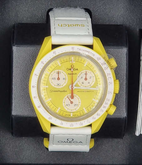 Swatch x Omega Bioceramic Moonswatch Mission To The Sun S033G100