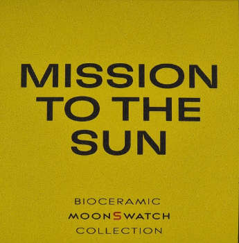 Swatch x Omega Bioceramic Moonswatch Mission To The Sun S033G100