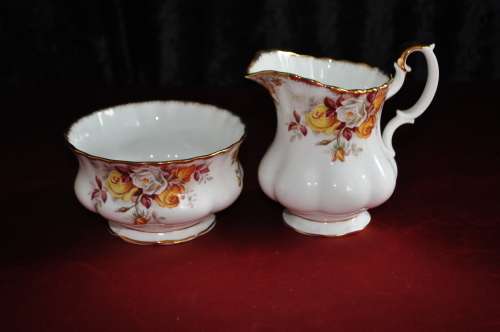 Royal Albert "Lenora" 39 Piece Tea Set.   --  Collections or Courier Please!!!