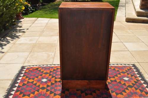 Burmese Teak Chest Of Drawers.   ----   Collections Only!!!